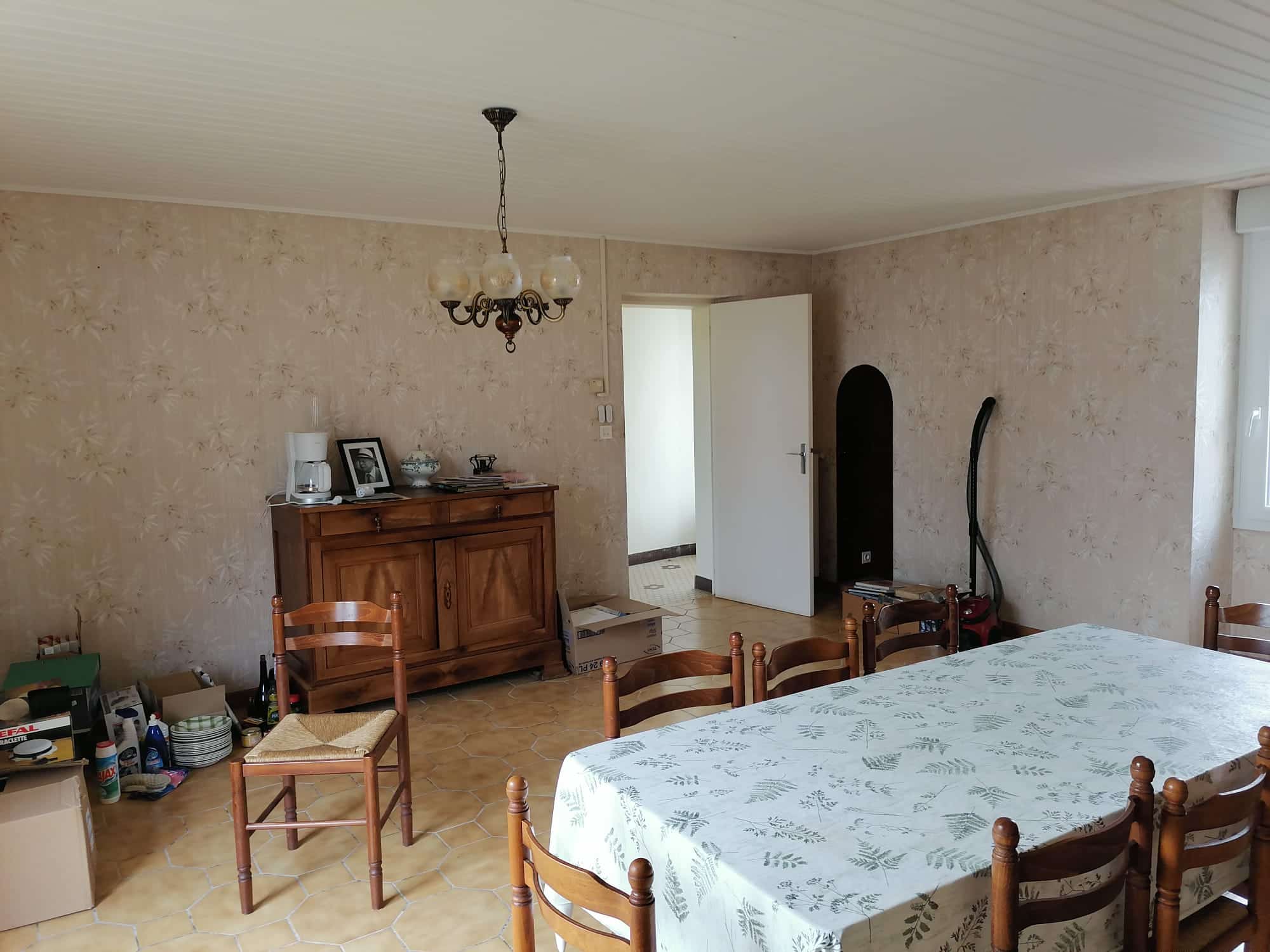 photo d'une rénovation complète d'une maison à St Lumine de Clisson pour la création de 3 locatifs