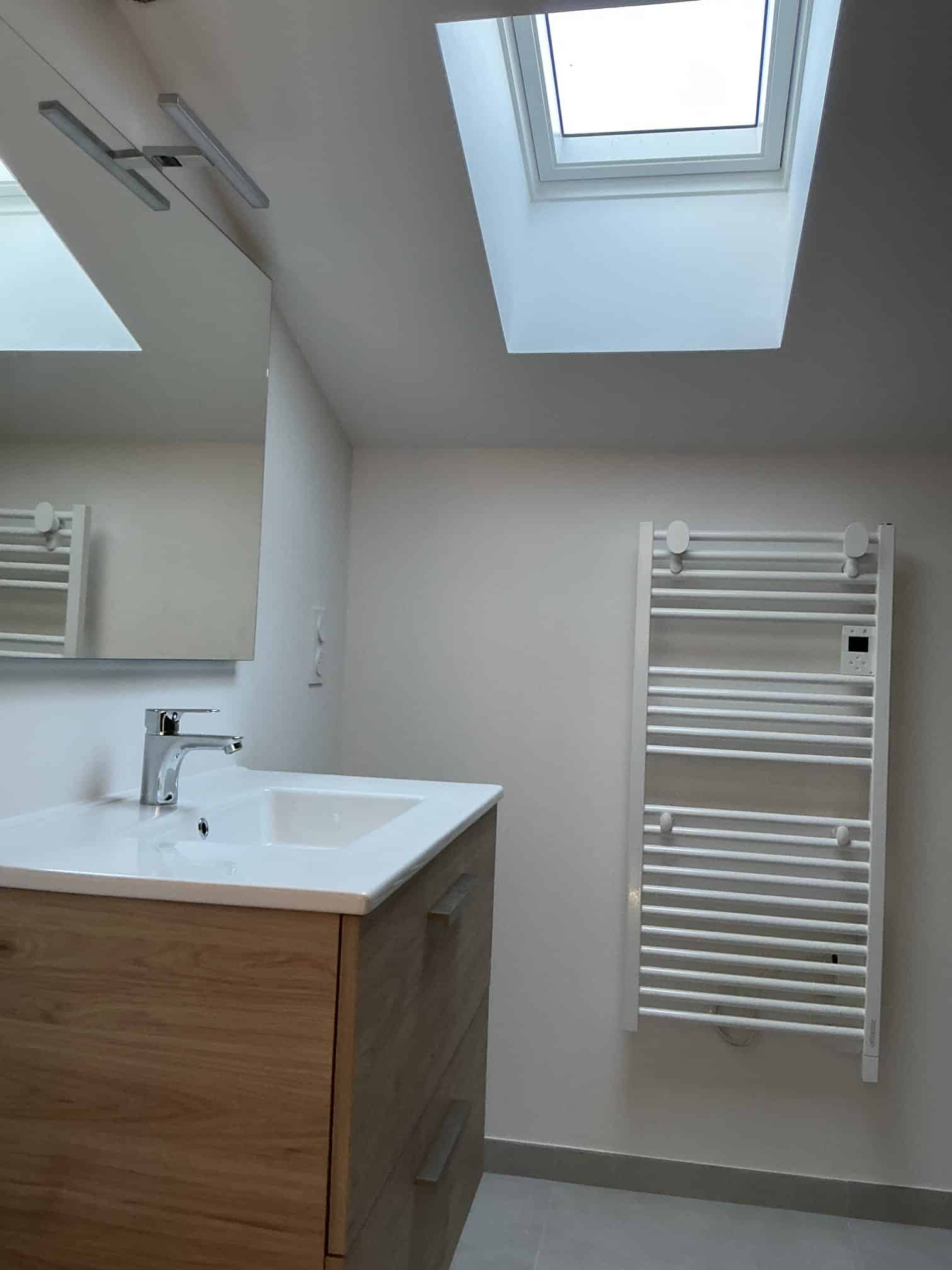 photo d'une rénovation complète d'une maison à St Lumine de Clisson pour la création de 3 locatifs